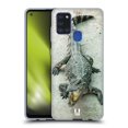 thumbnail image 1 of Head Case Designs Wildlife Open-Mouthed Crocodile Soft Gel Case Compatible with Samsung Galaxy A21s (2020), 1 of 7