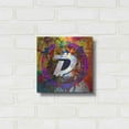 thumbnail image 3 of Luxe Metal Art 'Dgb Digibyte Crypto In Color' by Luxe Metal Art Portfolio, Metal Wall Art, 12"x12", 3 of 9