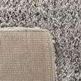 thumbnail image 6 of Parma Lyssa Geometric Shag Area Rug by Chateau Lyon Runner Rug, Grey/Cream, 2'3" x 5'3", 6 of 7