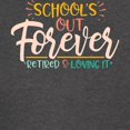 thumbnail image 3 of CafePress - School's Out Forever, Retired Teacher Last T Shirt - Womens Comfort Colors® Shirt, 3 of 4