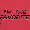 thumbnail image 3 of CafePress - I'm The Favorite T Shirt - Women's Traditional Fit Dark T-Shirt, 3 of 4