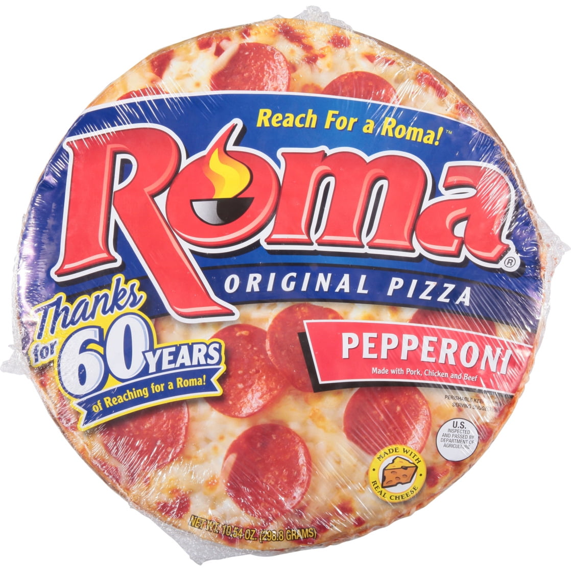 Roma Original Pepperoni Pizza 10.54 oz