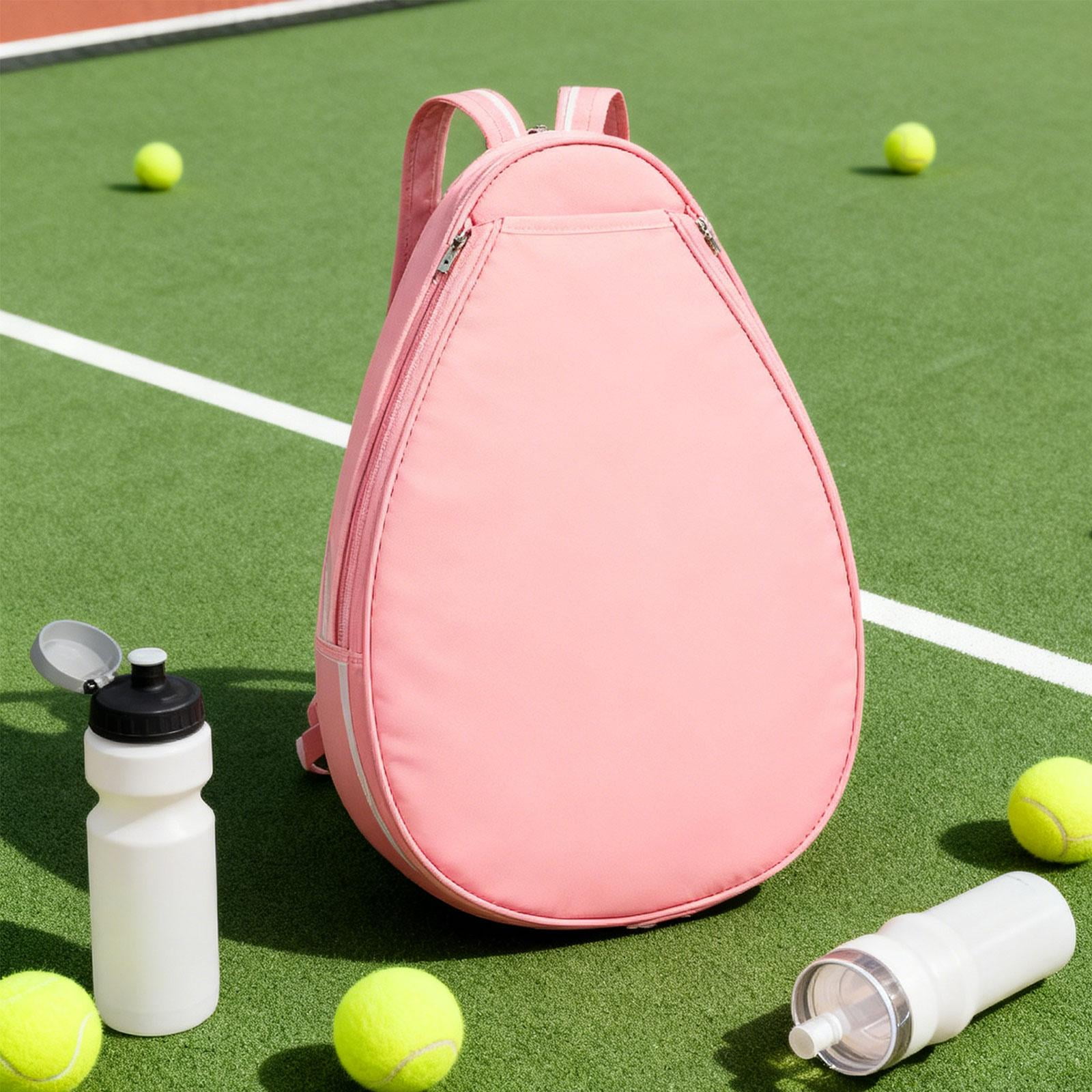 harayaa Tennis Bag Backpack Portable Large Capacity Tote Bags Tennis Racket Backpack for Pink