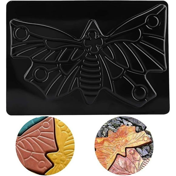 Pavement Mold - 1 Pc Of Butterfly Shape Mold, Stepping Stone, Concrete Pavement Mold