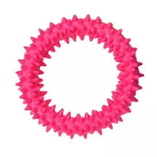 Juguetes masticables para perros resistentes para cachorros duros: accesorios resistentes para mascotas , Color aleatorio, 2 piezas