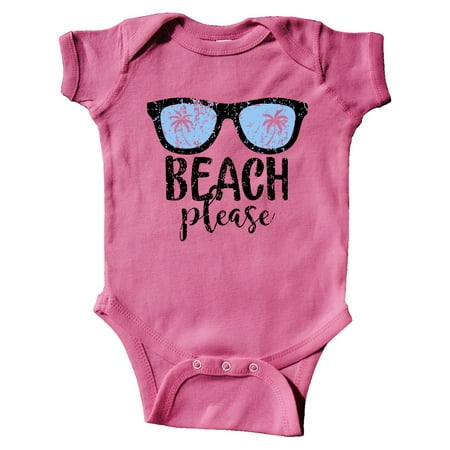 

Inktastic Beach Please Sunglasses Gift Baby Boy or Baby Girl Bodysuit