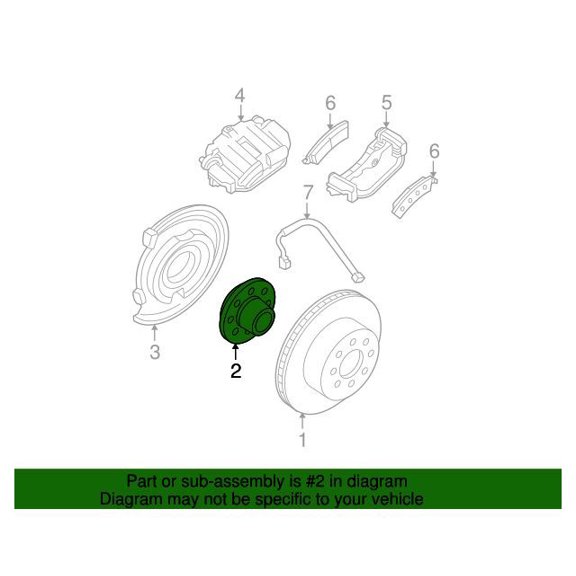 GM 15894423 Hub Asm-Rr Whl