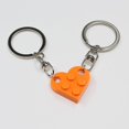thumbnail image 1 of Cute Love Heart- Brick Keychain For Elements Key Ring Jewelry, 1 of 3