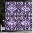 thumbnail image 4 of Ambesonne Purple Shower Curtain, Celtic Knot Art, 69"Wx84"L, Violet Lilac, 4 of 5