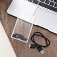 thumbnail image 3 of FUTUREORYY ssd external box hard drive case Plastic Plug and Play for Educational Computers 1Pack Back to School, 3 of 7