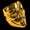 Gold, variant on Metallic Gold Silver Guy Fawkes Anonymous Mask Plastic Full Face for Adult Halloween Cosplay Party