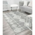 thumbnail image 2 of Soleil BR15F Native Driftwood Tribal Moroccan gray Area Rug, 8'9"x12', 2 of 9