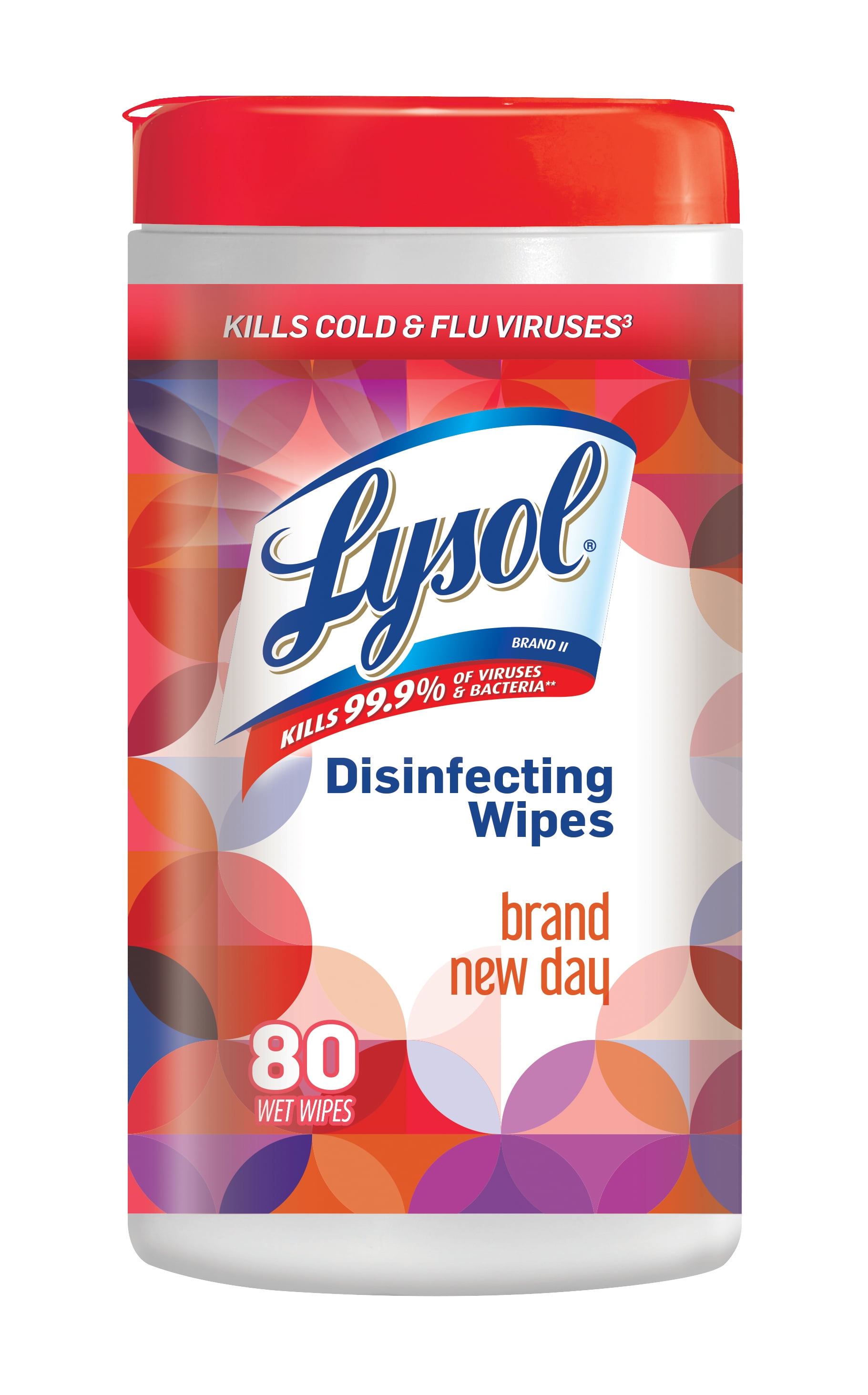 Lysol Disinfecting Wipes, Brand New Day, 80 wipes BrickSeek