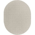 thumbnail image 2 of Rugs.com Jill Zarin Outdoor Collection Rug – 7' 10 x 10' Oval Light Gray Flatweave Rug Perfect For Living Rooms, Large Dining Rooms, Open Floorplans, 2 of 9