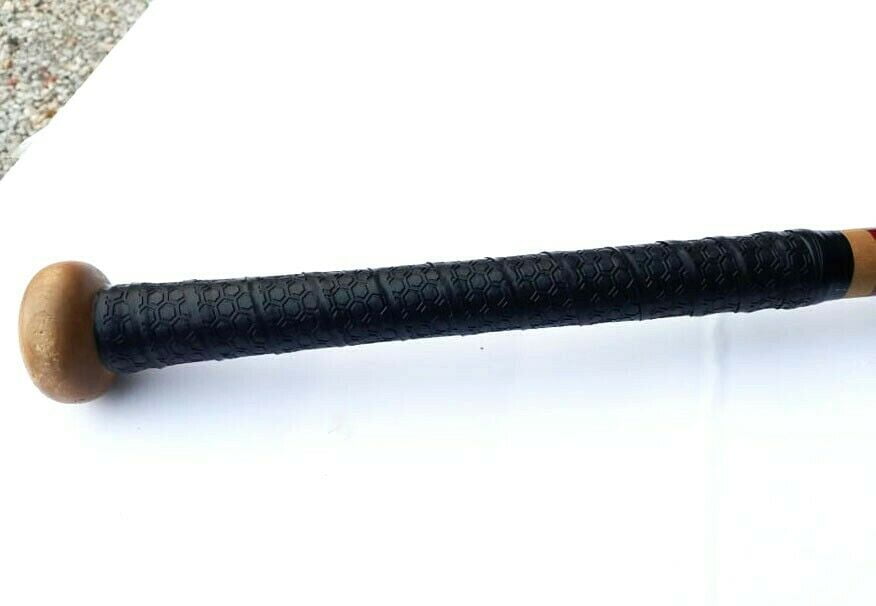 Baseball Bat Grip Tape Grip & Rip Cushioned Softball 1.10mm Grip Tape (Black)