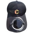 thumbnail image 4 of LiuXxxx Solar Powered Fan Cap for Summer with Extended Brim Breathable Mesh Unisex Sunshade Visor Outdoor Recreational Couple Daily Beach Date Casual Style Black, 4 of 4