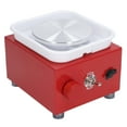 thumbnail image 3 of Mini Pottery Wheel, Space Saving Adjustable Speed Pottery Wheel Easy Operation Stable Rotation Low Noise  For School For DIY For Home, 3 of 8