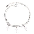 thumbnail image 1 of Pulsera de Cadena para Mujer, Regalo Del Día de La Madre, Decorativa, Elegante, Duradera, Joyería de Muñeca, Pulsera de Eslabones, Calle, Día de Sin corazón, 1 of 10