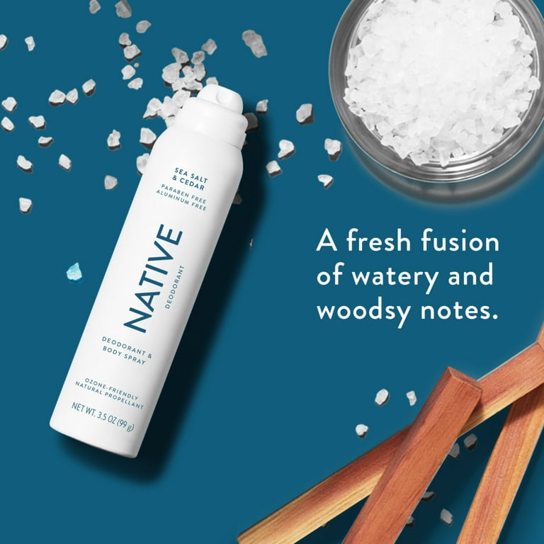 Native Sea Salt & Cedar デオドラント75g×2個 Native Deodorant | Sea Salt & Cedar | Vegan & Cruelty Free