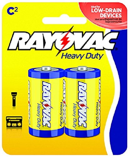 Photo 1 of Rayovac 4c-2bf Heavy-duty Zinc Carbon Batteries (c 2 Pk)