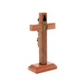 thumbnail image 3 of Mesa de pared Cross Intercession, 13 cm, madera maciza, oro envejecido, 3 of 6