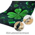 thumbnail image 2 of St. Patrick's Clover Wooden Jigsaw Puzzles, Intellectual Entertainment Educational Puzzles Fun Family Game Creative Gift for Friends Parents Grandparents, 1000 Pieces, 2 of 6