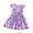 Purple, variant on WUXIAN Kids Girls Summer Dresses Casual Full Print Kids Sleeveless Ruffle Dresses For Girls Summer Outfits Beach Skirt,Pink,100/4Y