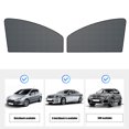 thumbnail image 4 of 2 uds., parasol para ventana lateral de coche, parasol magnético, cortina de malla con 10 imanes, 4 of 5