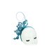 thumbnail image 1 of ChicHeadwear Womens Fascinator Fashion Hat, Teal ChicHeadwear Sombrero para el sol, 1 of 2