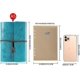 thumbnail image 2 of Leather Notebook -a5 Embossed Classic (blue), 2 of 5