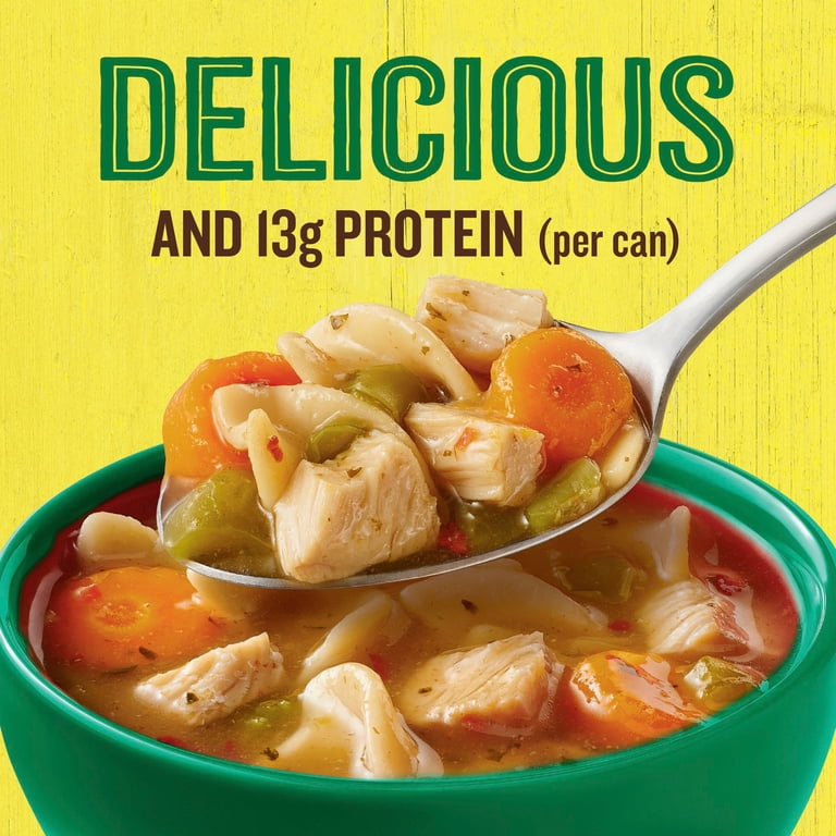 缶 Old El Paso Chicken Noodle Soup with Jalapeno, Ready to Serve
