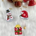 thumbnail image 4 of hengtong 5xAnime Brooch Pins Set Cute Badges for Party Christmas Women Men Snowman 1, 4 of 7