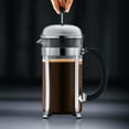 thumbnail image 4 of BODUM Chambord French Press Coffee Maker with Borosilicate Glass Carafe, 34 Ounce, Black, 4 of 8