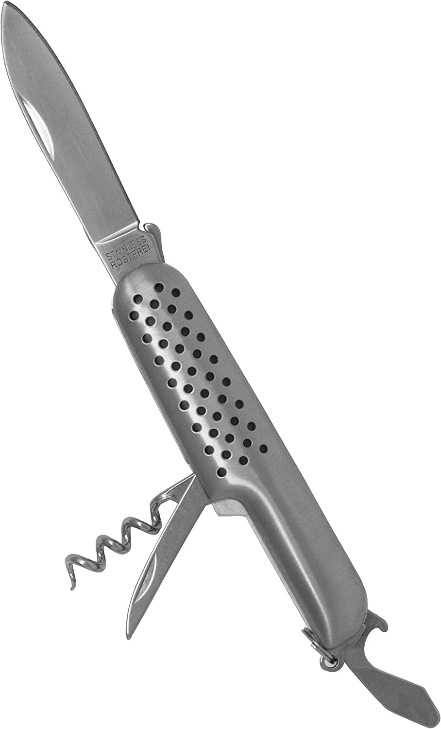 Tough Stainless Steel Multifunction Tool 5in1 Pocket Knife