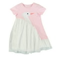 thumbnail image 1 of HNMKIU Robe d'Été Tendance pour Fille Motif Décontracté Quotidien pour Enfants, 1 of 4