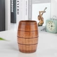thumbnail image 1 of Taza de madera, taza de madera clásica natural para el hogar, taza de té de madera, funcionalidad de alta precisión, 1 of 9