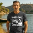 thumbnail image 5 of Professional Crop Duster Funny T-Shirt, Silent But Deadly Sarcastic Men Tee, 5 of 10