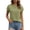 0-Green59, variant on Elegyee Women's Summer Short Sleeved T Shirt Solid Casual Crew Neck T-Shirt Basic Tee Top