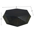 thumbnail image 4 of Uttermost Volker Small Geometric Wood Coffee Table in Worn Black, 4 of 7