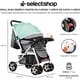 thumbnail image 2 of Carriola Infantil De Lujo Con Toldo De Viaje Compacta Y Ligera Carriola Para Bebe Con Jugetes Tela Transpirable Carrito Para Bebe Con Mango Ergonomico Carreola Ultra Ligera Y Comoda (Verde), 2 of 6