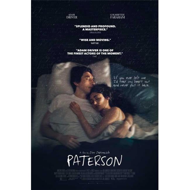 Paterson Movie Jim Jarmusch 2016 Movie Art Hot 12x18 24x36in FABRIC Poster N3556