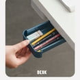 thumbnail image 4 of Awdenio Self Stick Pencil Tray Desk Table Storage Drawer Organizer Box Under Desk Stand, 4 of 9