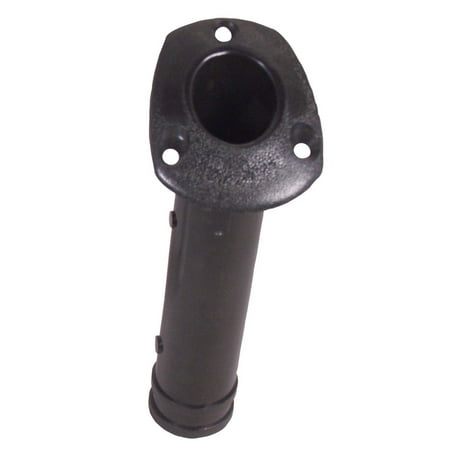 Whitecap 3447BP Flush Mount Rod Holder Without Cap - 9-1/2 Length 30° Angle