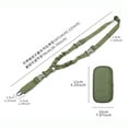 thumbnail image 3 of Single Point Sling Shoulder Strap Nylon Adjustable Airsoft Paintball Military Strap Hunting Accessories, 3 of 4