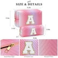 thumbnail image 2 of YOOLIFE Initial Makeup Bag Travel Cosmetic Bag, Personalized Birthday Gifts for Girls Teen Girls Sister Daughter Friends, 2 of 6