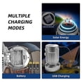 thumbnail image 4 of Solar Camping Lantern With Fan,for Phone,USB Rechargeable Portable, 4 of 5