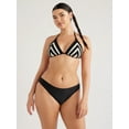 thumbnail image 2 of No Boundaries Women's Out There Crochet Triangle Bikini Top, Sizes XXS - XXL, 2 of 6