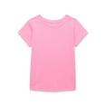 thumbnail image 3 of Garanimals Toddler Girl Core Short Sleeve Tees Multipack, 4-Pack, Sizes 18M-5T, 3 of 3