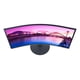 thumbnail image 2 of SAMSUNG Monitor curvo para juegos FHD serie S39C de 32 pulgadas, 75 Hz, AMD FreeSync, modo de juego, comodidad ocular avanzada, pantalla sin marco, parlantes integrados, soporte de metal delgado, LS32, 2 of 5