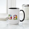 thumbnail image 4 of CafePress - Nana Bright Flowers Mugs - 15 oz Ceramic Large White Novelty Mug, 4 of 4